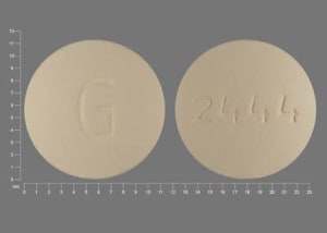 Image 1 - Imprint 2444 G - Budeprion SR 150 mg