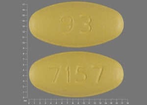 Imprint 7157 93 - clarithromycin 250 mg