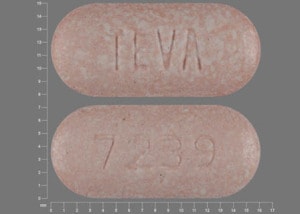 Pill Finder: TEVA 7239 Peach Capsule-shape - Medicine.com