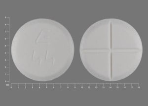 Image 1 - Imprint E 44 - tizanidine 4 mg