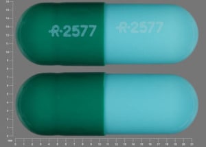 Image 1 - Imprint R 2577 R 2577 - diltiazem 180 mg