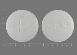 Image 1 - Imprint R 803 - spironolactone 25 mg