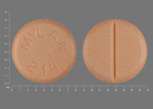 Imprint MYLAN 214 - haloperidol 2 mg