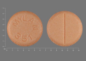 Imprint MYLAN 351 - haloperidol 0.5 mg