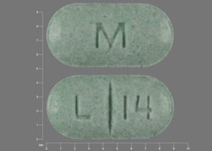 Image 1 - Imprint M L 14 - levothyroxine 300 mcg (0.3 mg)