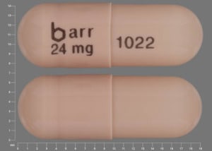 Imprint barr 24mg 1022 - galantamine 24 mg