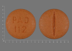 Image 1 - Imprint PAD 112 - moexipril 15 mg