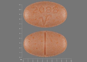 Image 1 - Imprint 2088 V - alprazolam 0.5 mg