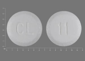 Image 1 - Imprint CL 11 - hyoscyamine 0.125 mg