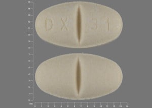 Image 1 - Imprint DX 31 - isosorbide mononitrate 60 mg