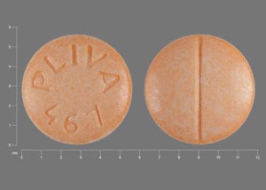 Image 1 - Imprint PLIVA 467 - propranolol 10 mg