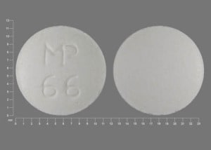 Imprint MP 66 - quinidine 324 mg