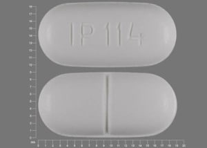 Image 1 - Imprint IP 114 - acetaminophen/hydrocodone 650 mg / 10 mg
