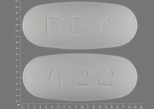 Image 1 - Imprint RDY 422 - ciprofloxacin 500 mg