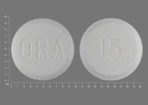 Image 1 - Imprint ORA 15 - Orapred ODT 15 mg