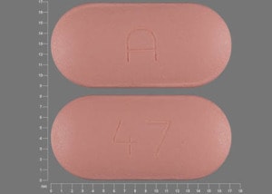 Image 1 - Imprint A 47 - glyburide/metformin 2.5 mg / 500 mg