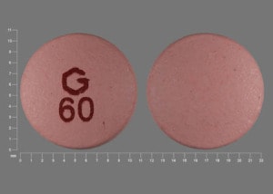 Image 1 - Imprint G 60 - nifedipine 60 mg