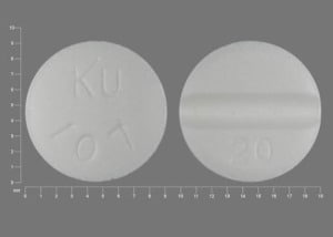 Image 1 - Imprint KU 107 20 - isosorbide mononitrate 20 mg