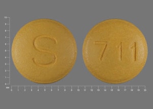 Image 1 - Imprint S 711 - topiramate 100 mg