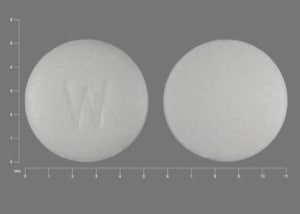 Image 1 - Imprint W - lisinopril 2.5 mg