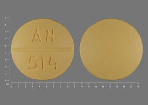 Image 1 - Imprint AN 514 - spironolactone 50 mg