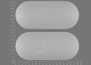 Image 1 - Imprint C 94 - ciprofloxacin 500 mg