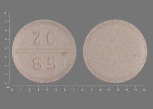 Image 1 - Imprint ZC 65 - venlafaxine 37.5 mg