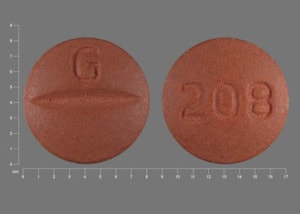 Image 1 - Imprint G 208 - moexipril 15 mg