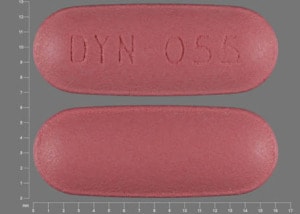 Imprint DYN-055 - Solodyn 55 mg