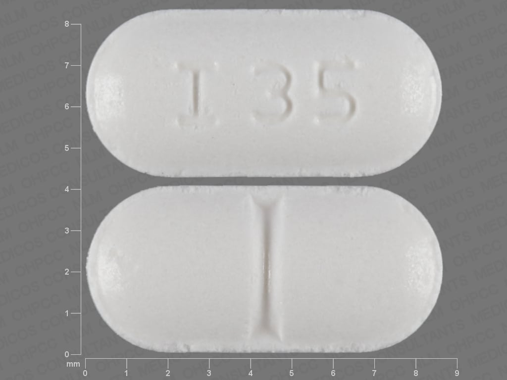 Image 1 - Imprint I35 - glyburide 1.25 mg