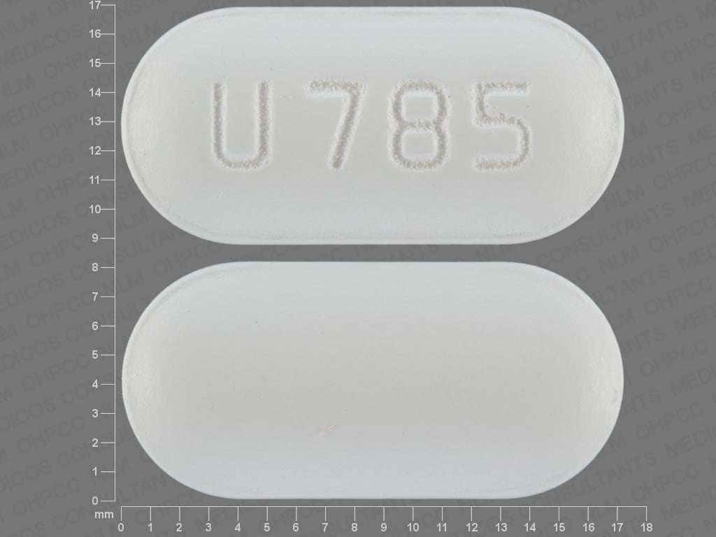 U 785 - Glipizide and Metformin Hydrochloride