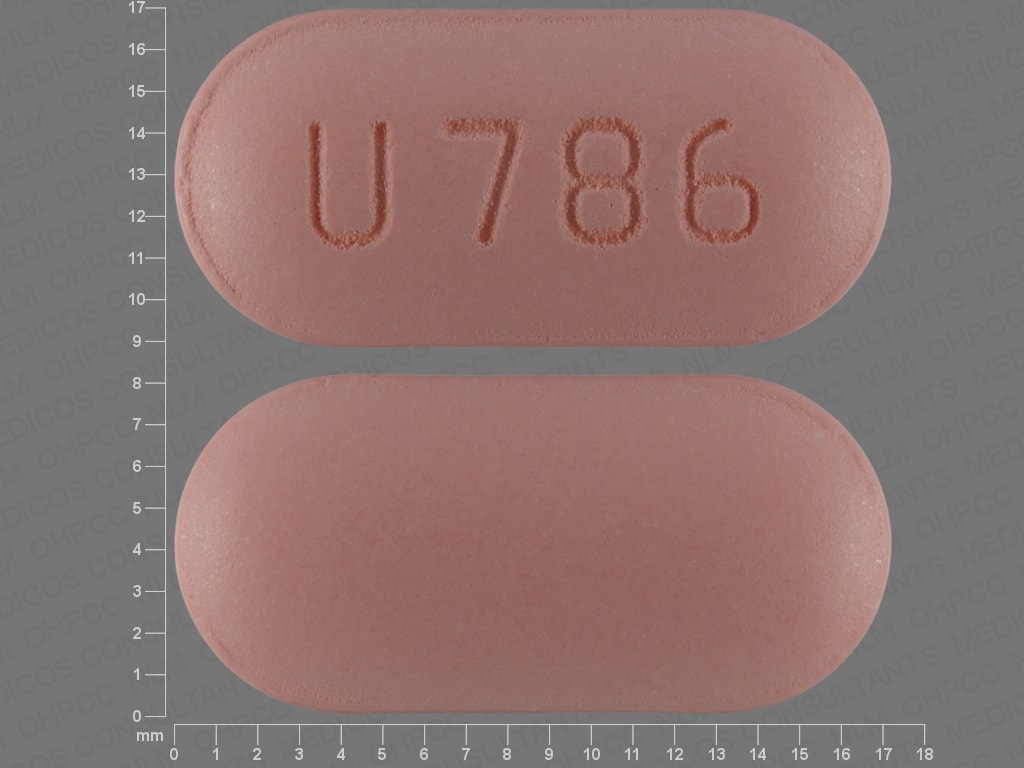 U 786 - Glipizide and Metformin Hydrochloride