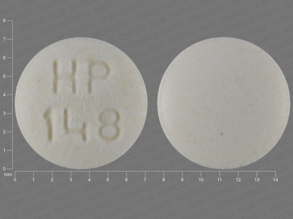 Image 1 - Imprint HP 148 - acarbose 50 mg