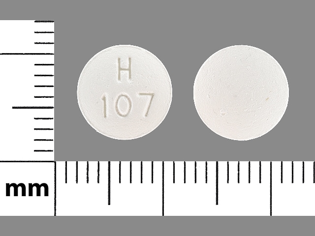 Image 1 - Imprint H 107 - hydroxyzine 50 mg