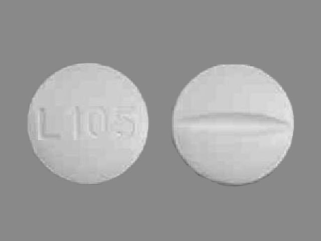 Image 1 - Imprint L105 - meprobamate 400 mg