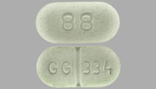 Image 1 - Imprint GG 334 88 - Levo-T 88 mcg (0.088 mg)