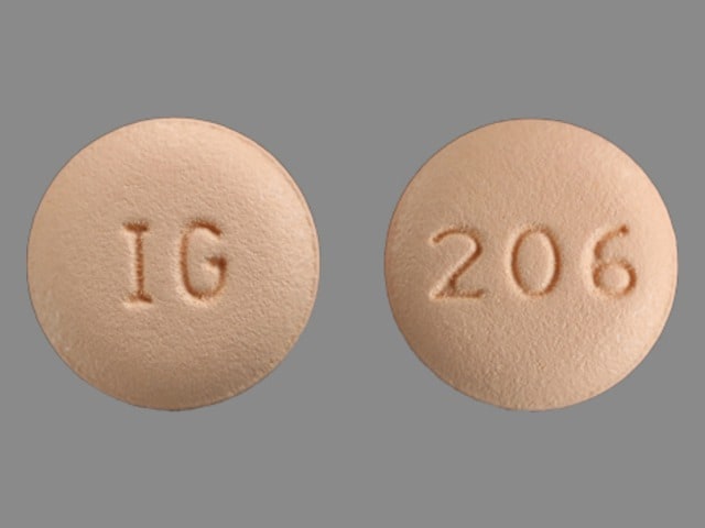 Image 1 - Imprint IG 206 - citalopram 10 mg