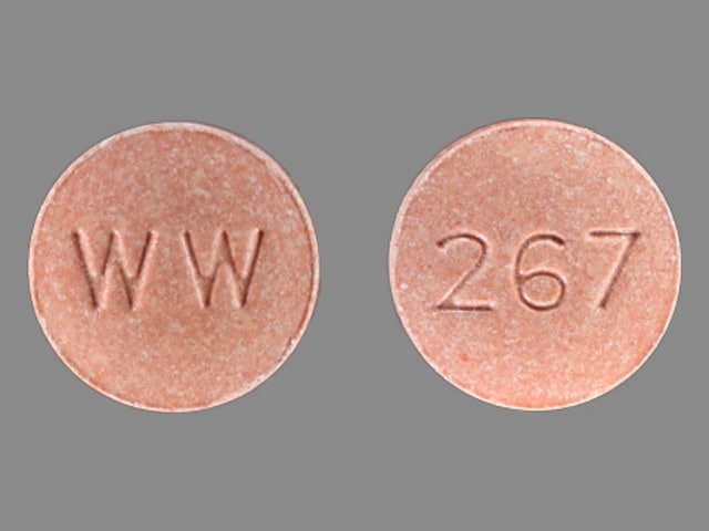 Image 1 - Imprint WW 267 - lisinopril 10 mg