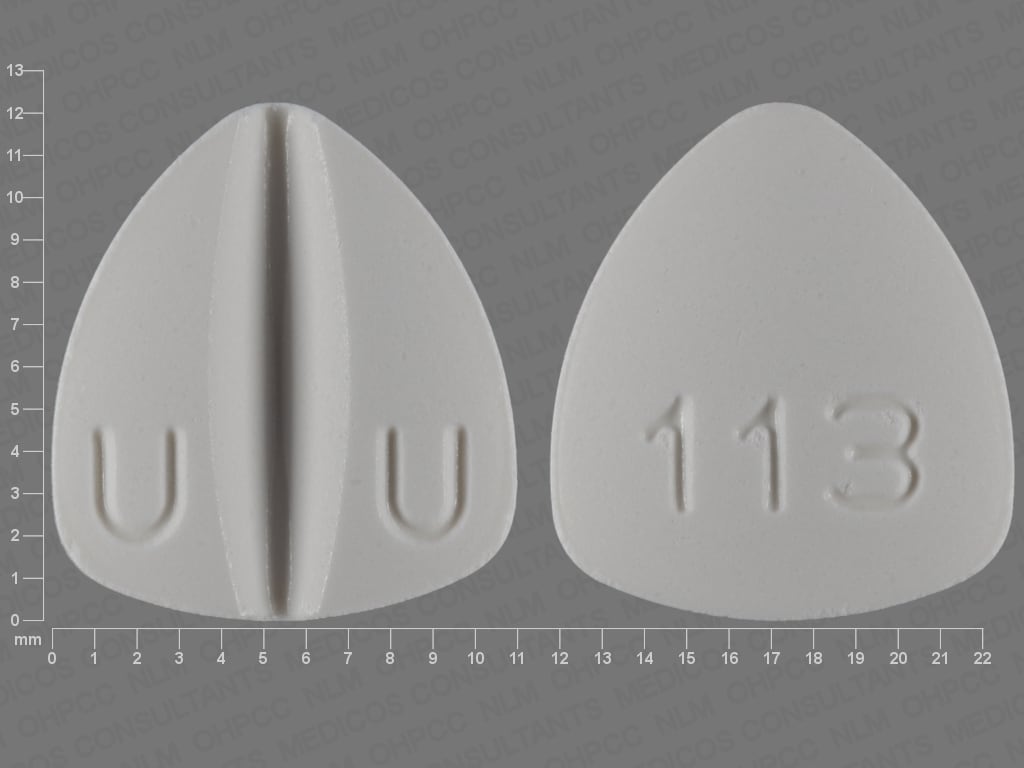 Image 1 - Imprint U U 113 - lamotrigine 150 mg