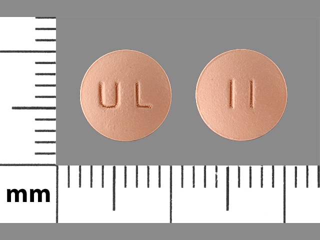 Image 1 - Imprint UL II - bisoprolol/hydrochlorothiazide 5 mg / 6.25 mg