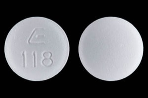 Image 1 - Imprint E 118 - labetalol 300 mg