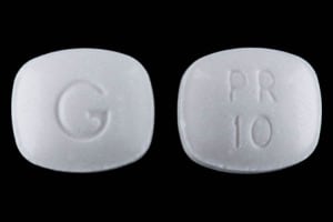 Image 1 - Imprint G PR 10 - pravastatin 10 mg