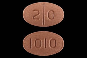 Image 1 - Imprint 1010 2 0 - citalopram 20 mg