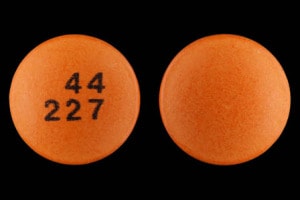 Pill Finder: 44 227 Orange Round - Medicine.com