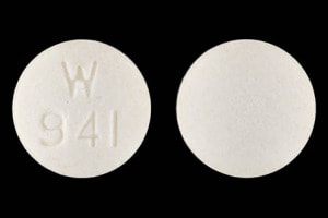 Image 1 - Imprint W 941 - lisinopril 20 mg