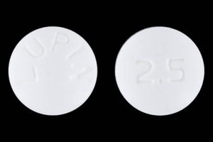 Image 1 - Imprint LUPIN 2.5 - lisinopril 2.5 mg