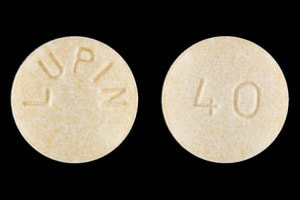 Pill Finder: LUPIN 40 Yellow Round - Medicine.com