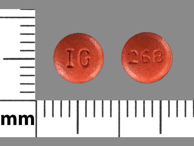 Image 1 - Imprint IG 268 - quinapril 10 mg