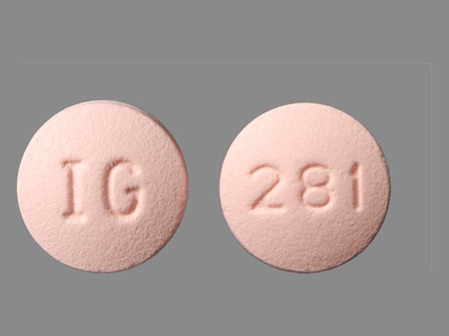 Image 1 - Imprint IG 281 - topiramate 200 mg