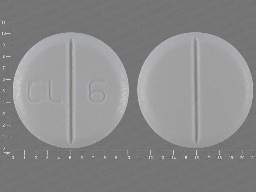 Image 1 - Imprint CL 6 - pramipexole 1.5 mg